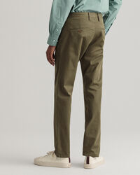 Pantaloni chino Hallden in twill slim fit