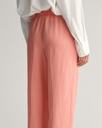 Pantaloni Pull-on in misto lino relaxed fit