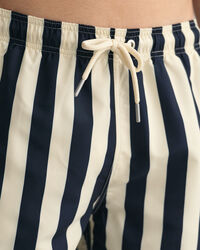 Pantaloncini da bagno a righe larghe classic fit