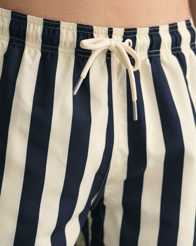 Pantaloncini da bagno a righe larghe classic fit