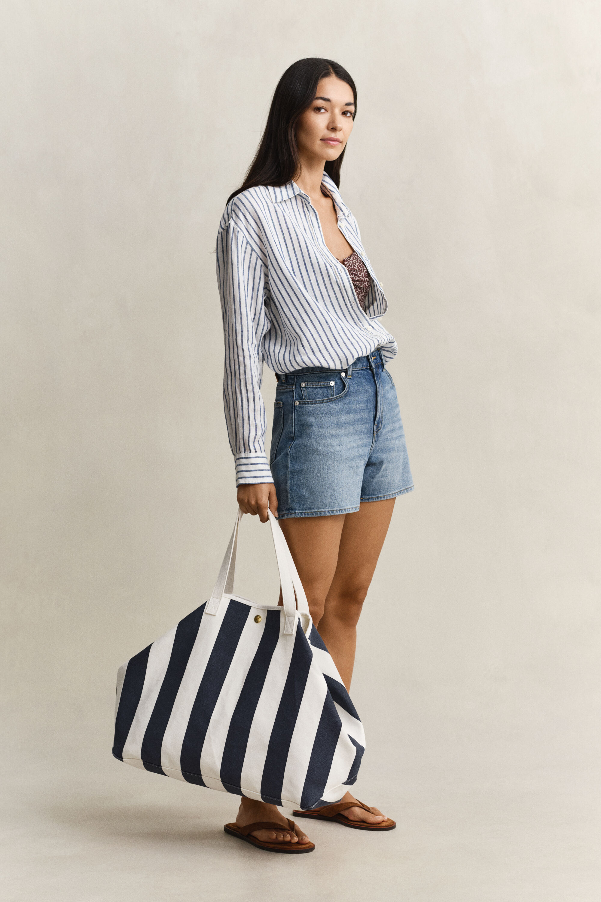 Borsa da spiaggia in tela