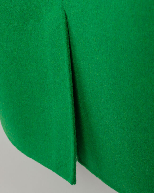 Cappotto m&eacute;lange cucito a mano