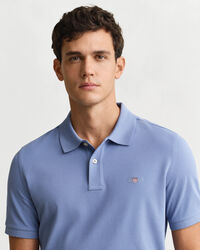 Polo Shield in piqué regular fit