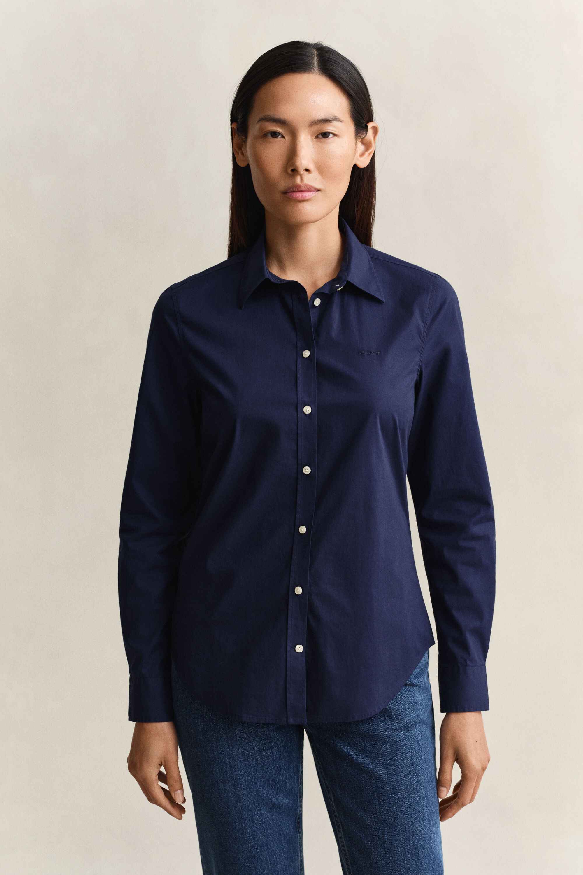Camicia in popeline
