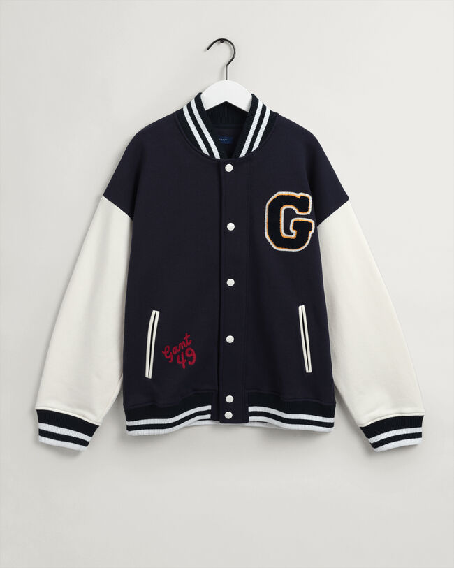 Giacca GANT Varsity in jersey teens