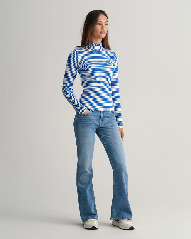 Maglia a coste e righe Teen Girls