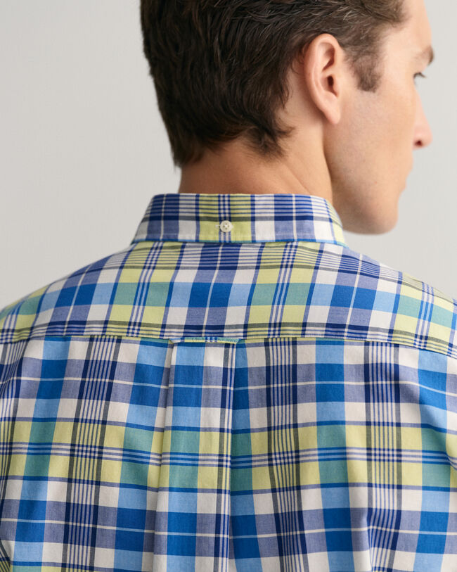 Camicia a quadri colorata regular fit