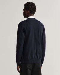 Cardigan Classic in cotone con scollo a V