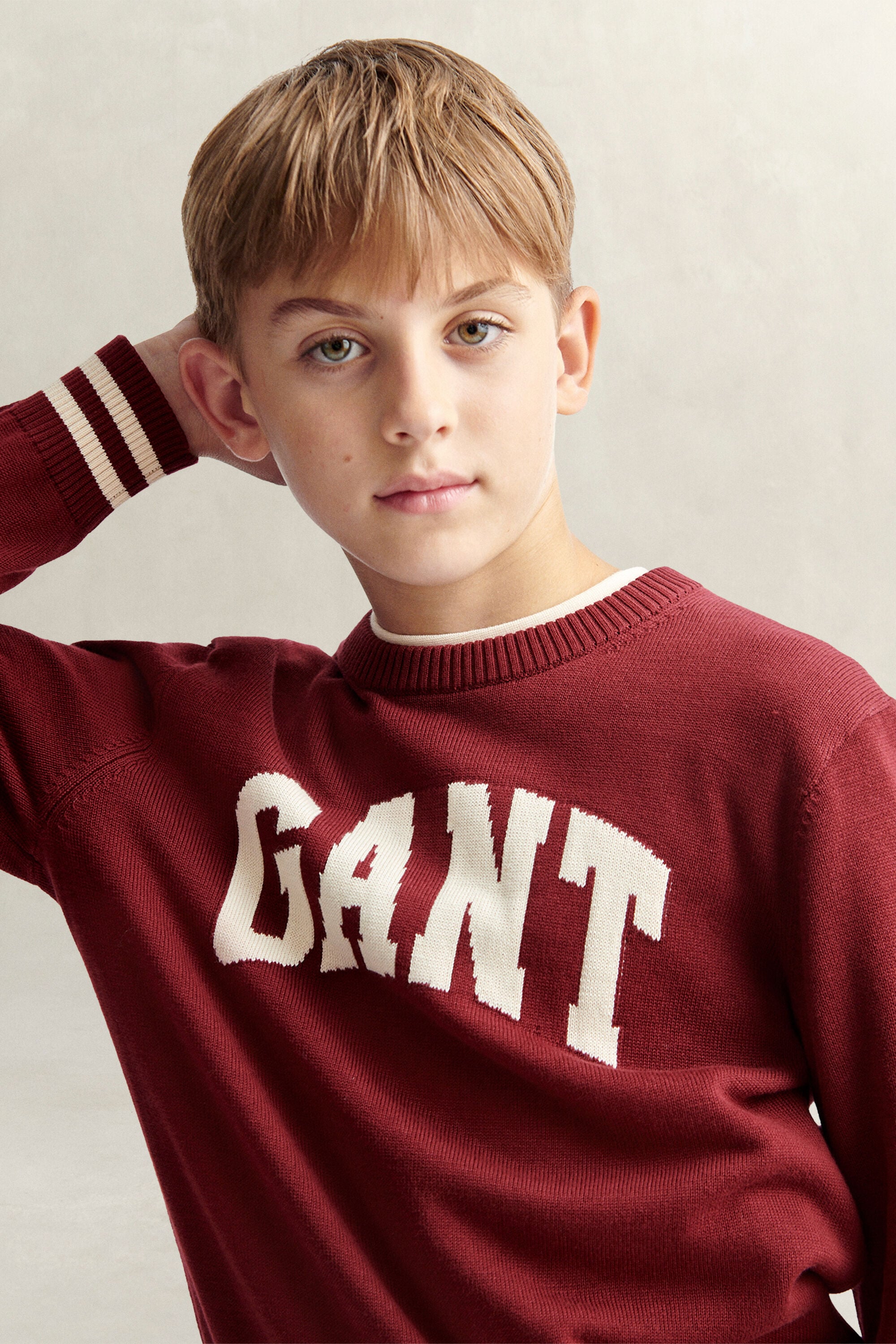 Maglia Teen Boys con lavorazione a intarsi