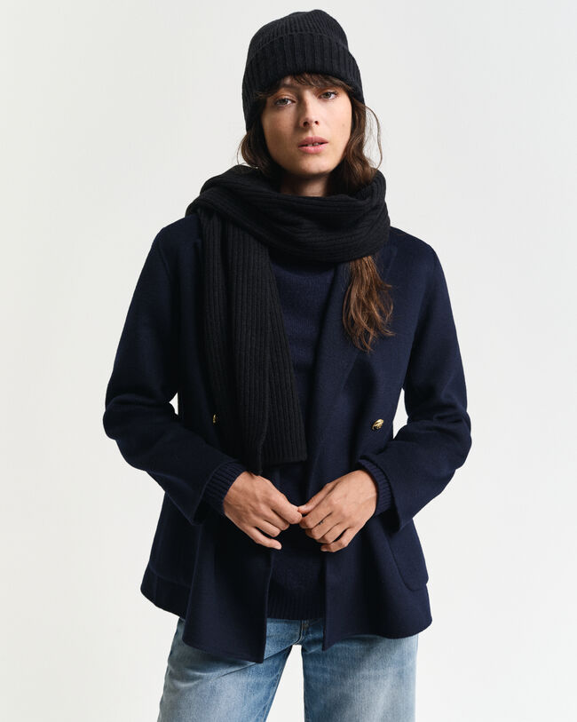  Set regalo berretto e sciarpa con scritta GANT