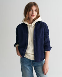 Camicia in velluto a coste regular fit