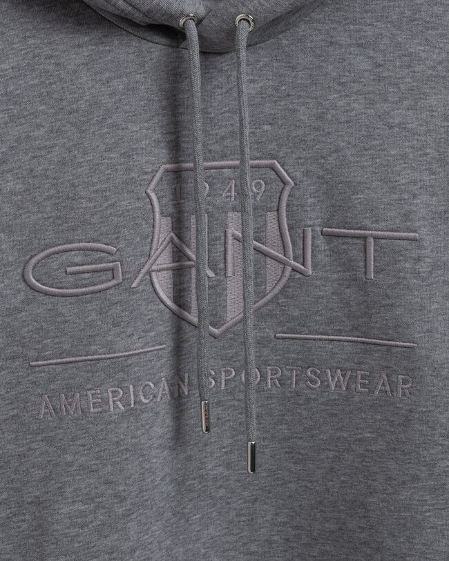 Felpa con cappuccio Tonal Shield