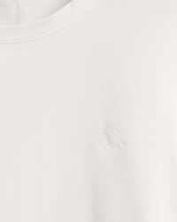 Top in cotone elasticizzato