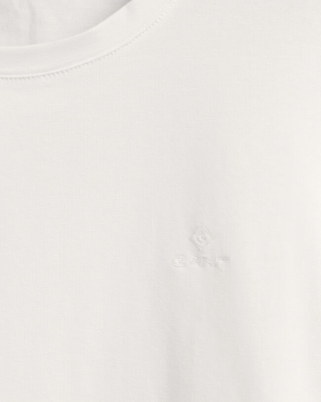 Top in cotone elasticizzato