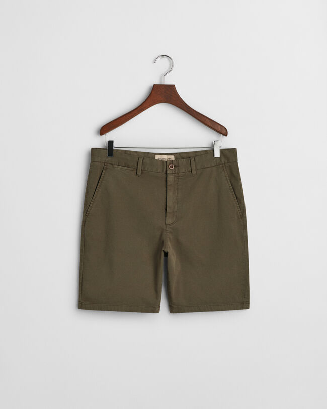 Pantaloncini chino dobby regular fit