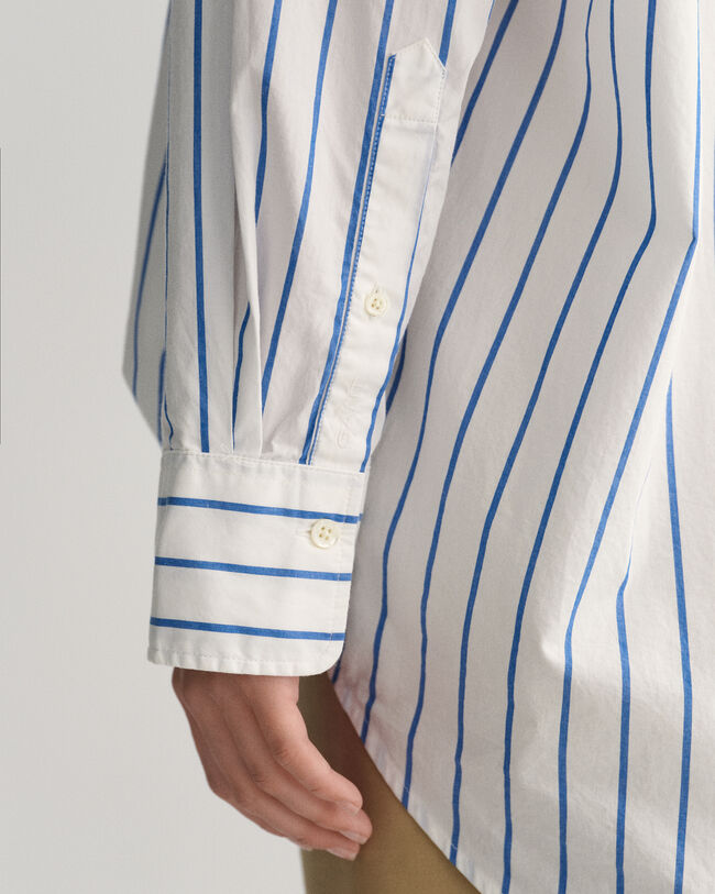 Camicia a righe oversize