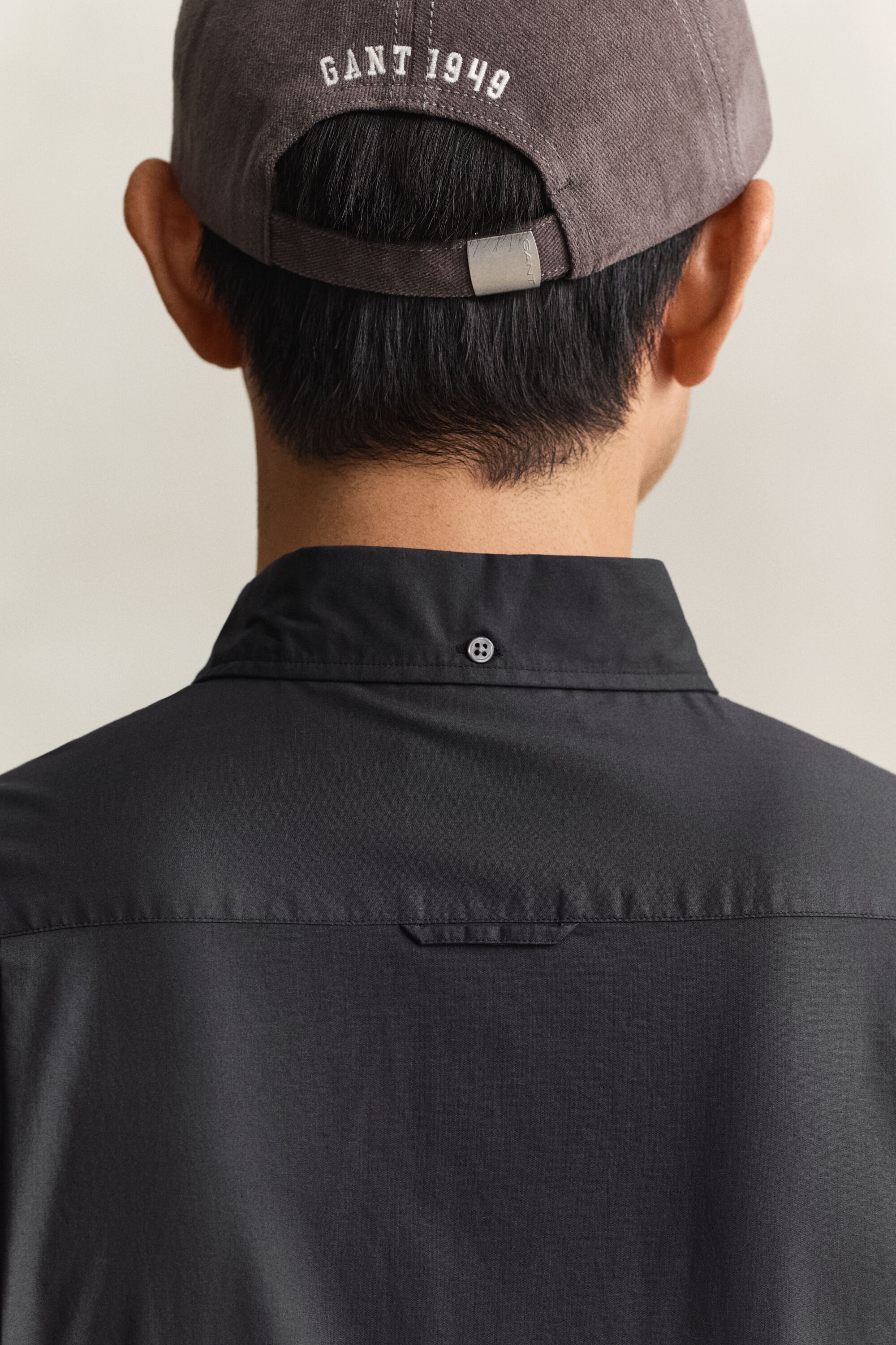 Camicia classica in popeline slim fit