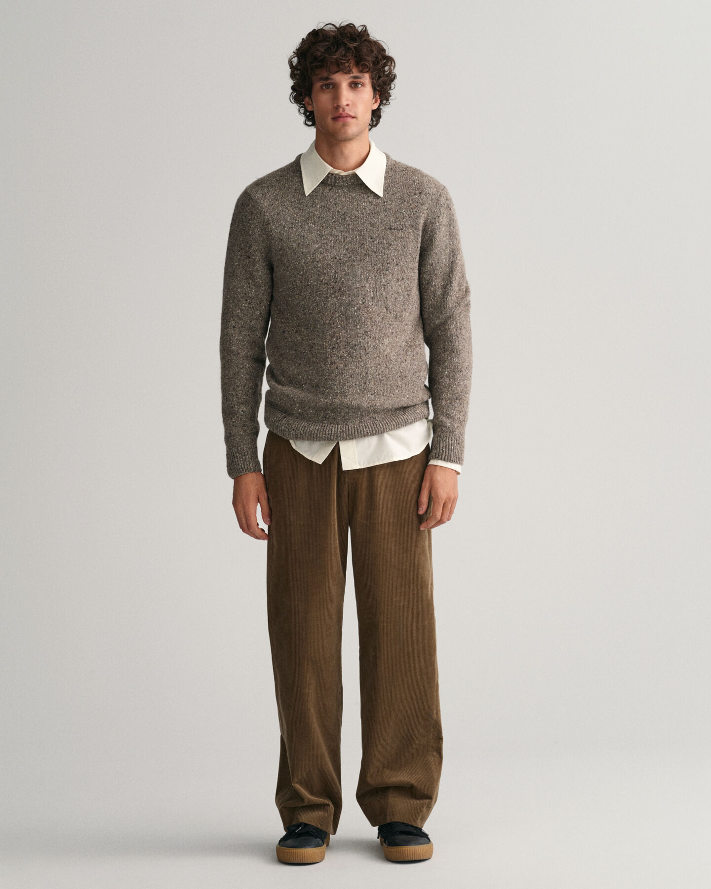 Pantaloni da abito in velluto a coste