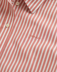 Camicia classica in popeline a righe regular fit