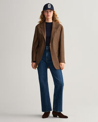 Top in maglia a coste