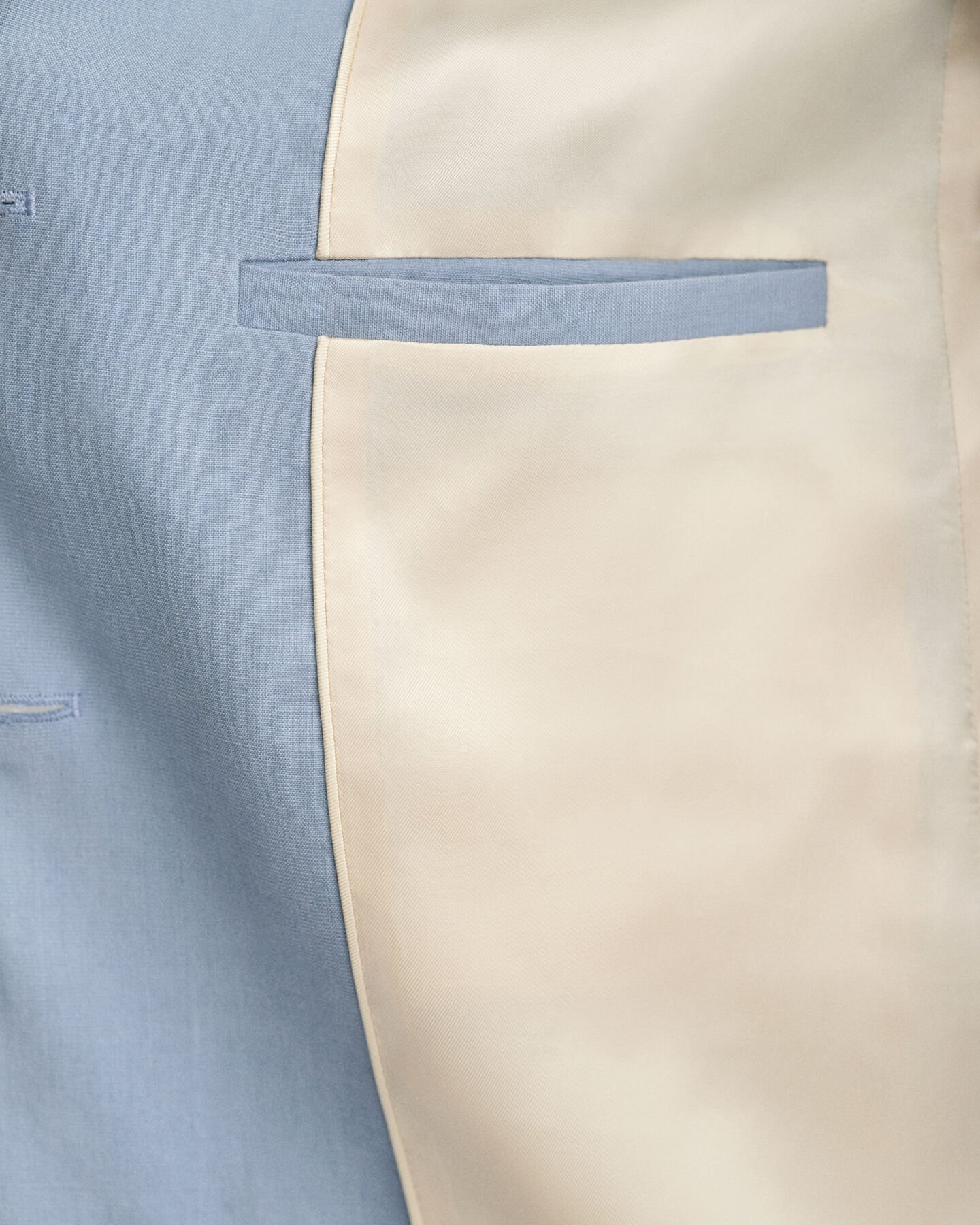 Blazer di lino elasticizzato regular fit