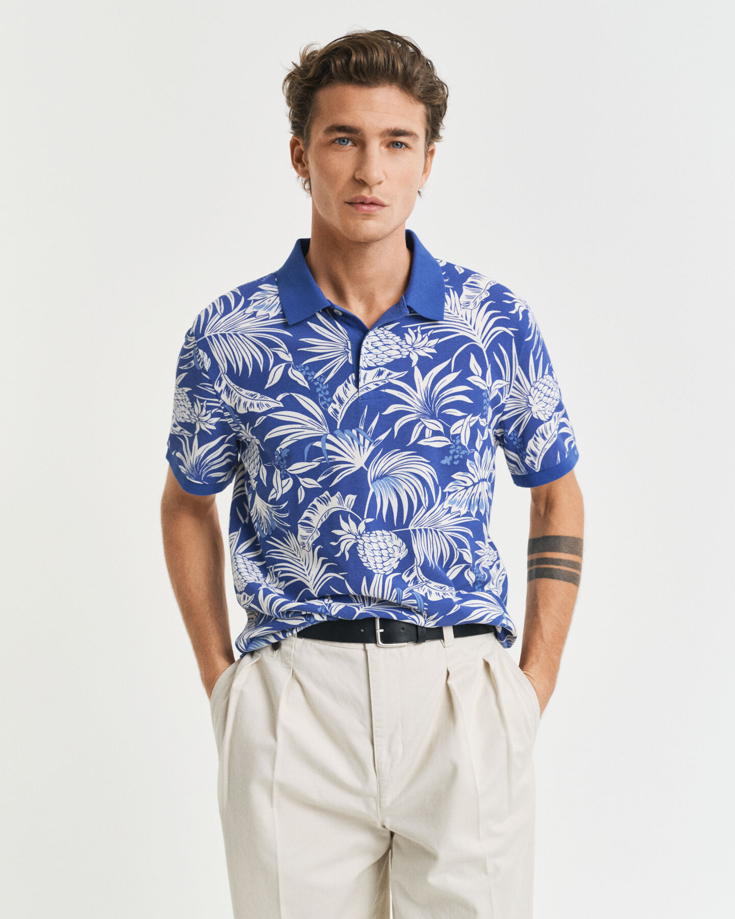 Polo stampa Tropical