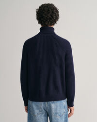 Maglia a collo alto testurizzata