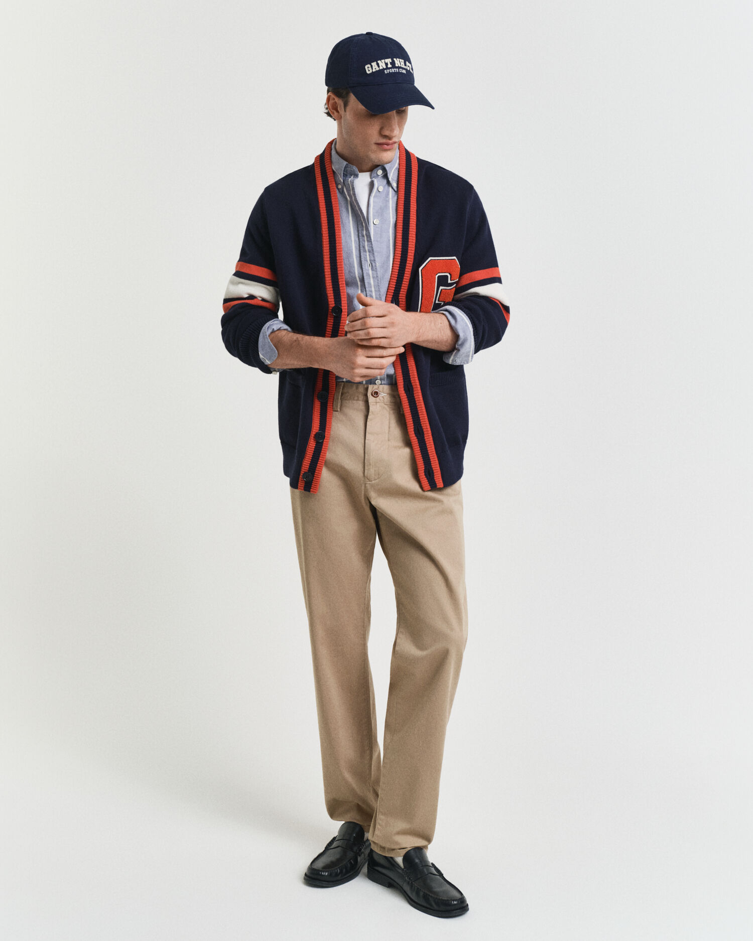 Pantaloni chino in twill regular fit