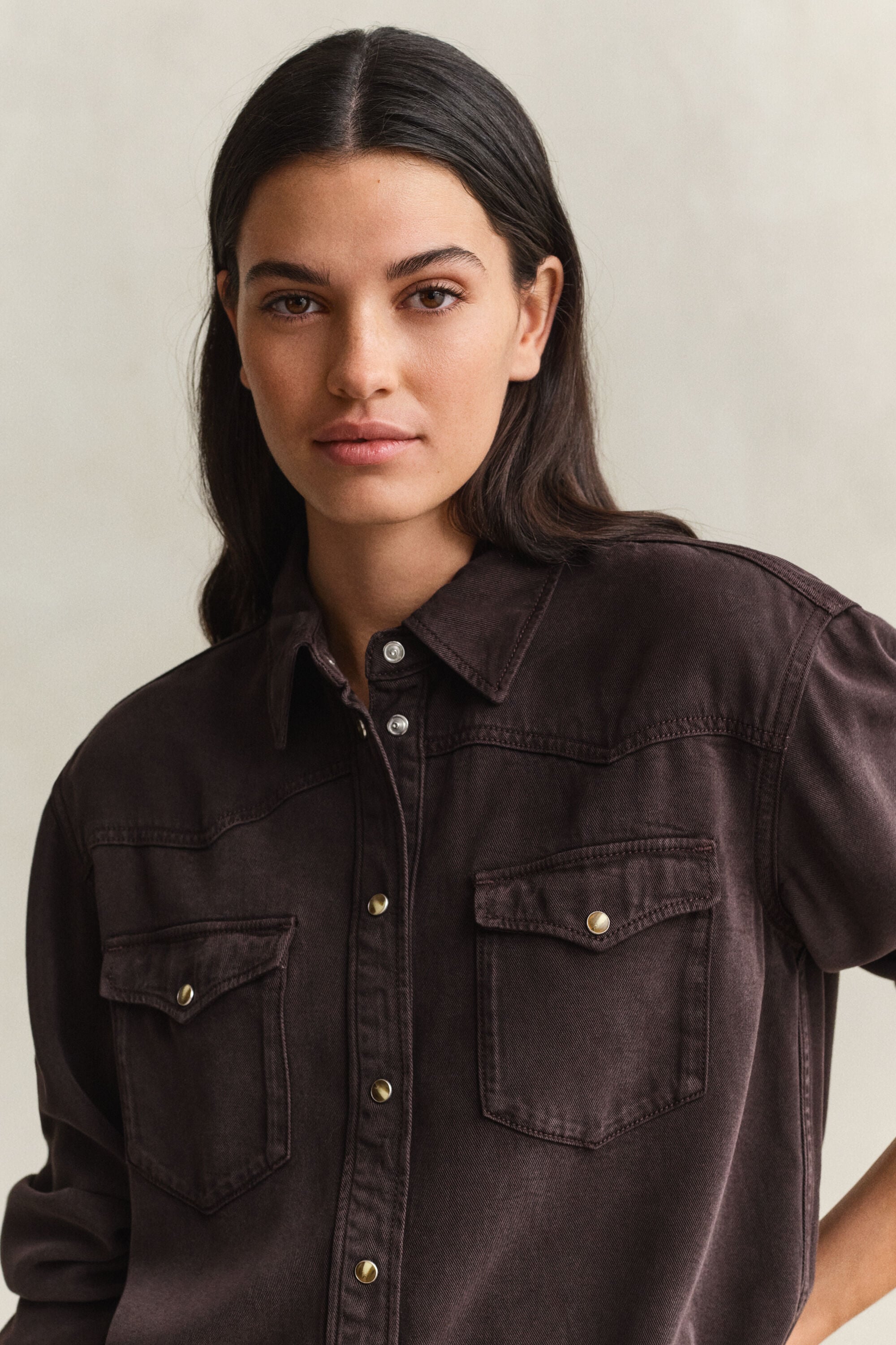 Camicia Ranger in twill di jeans