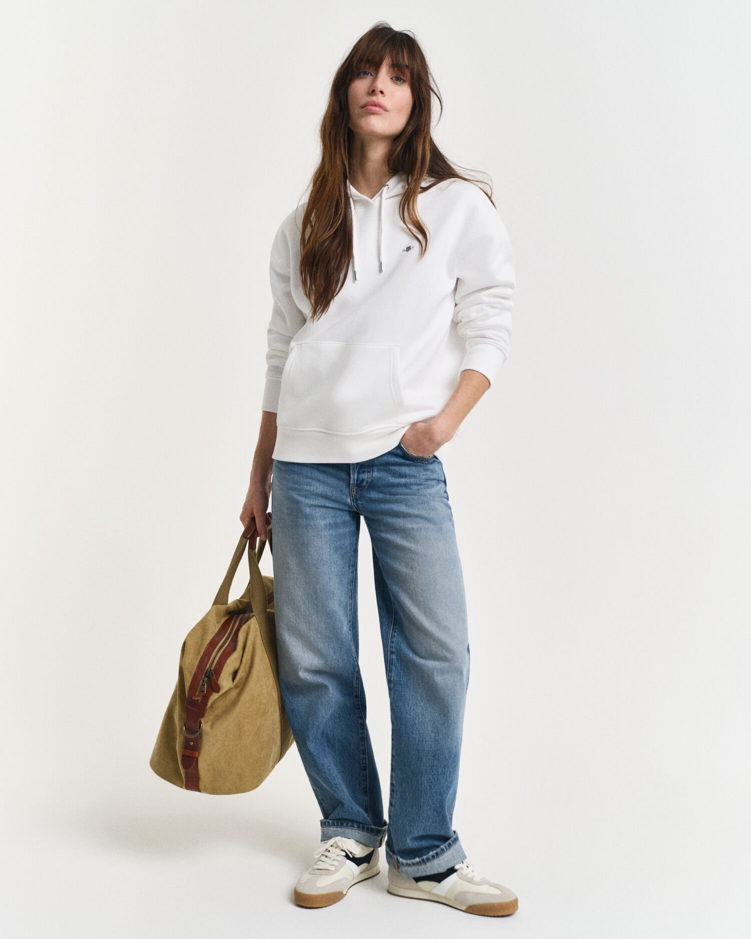 Felpa Shield con cappuccio