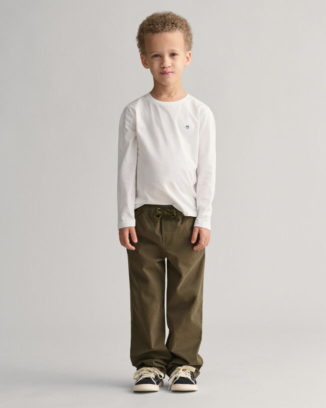 Pantaloni in tessuto pull-on Kids