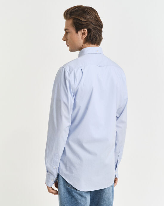Camicia classica in popeline slim fit