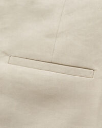 Pantaloni in lino elasticizzato sartoriali