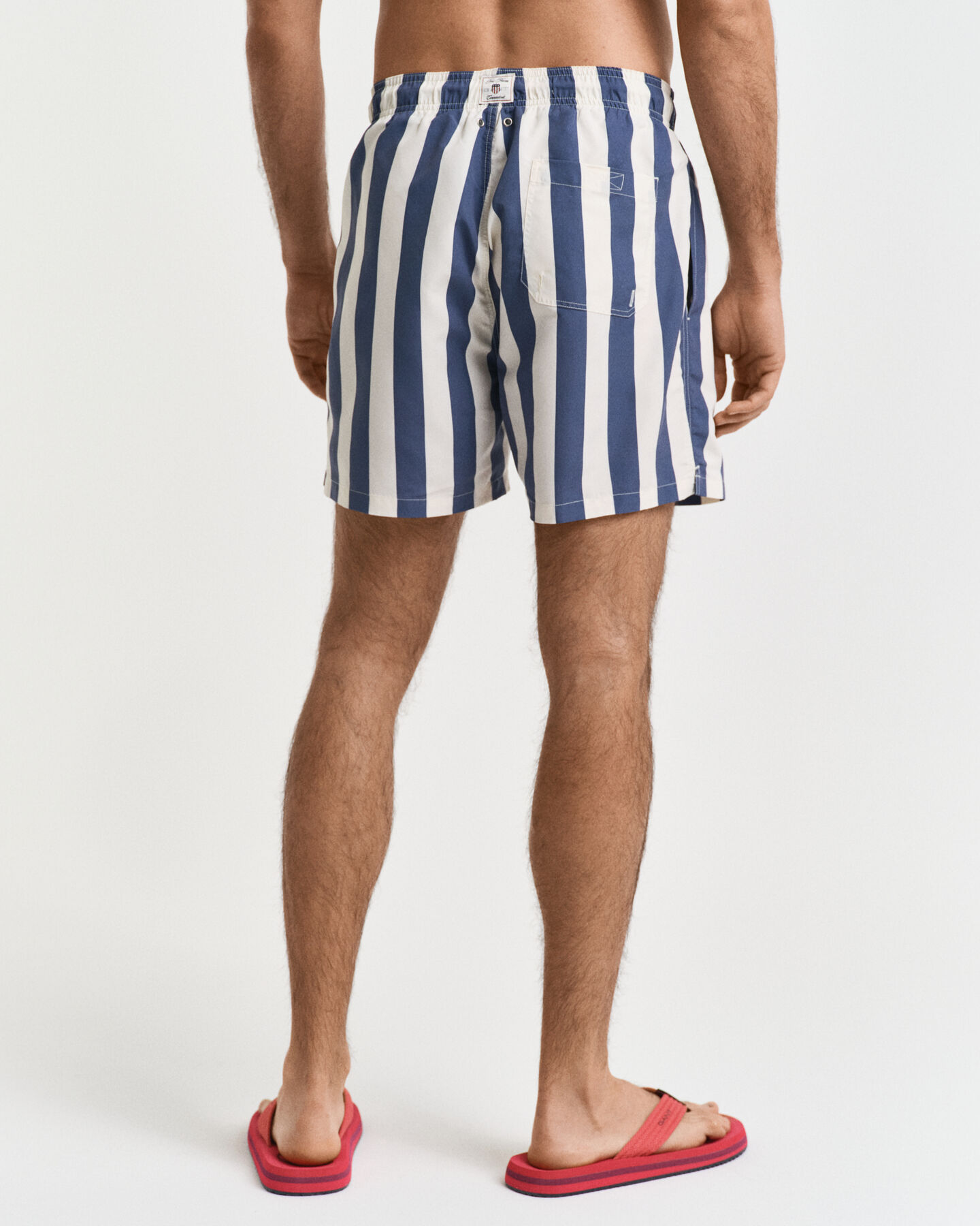 Pantaloncini da bagno a righe larghe