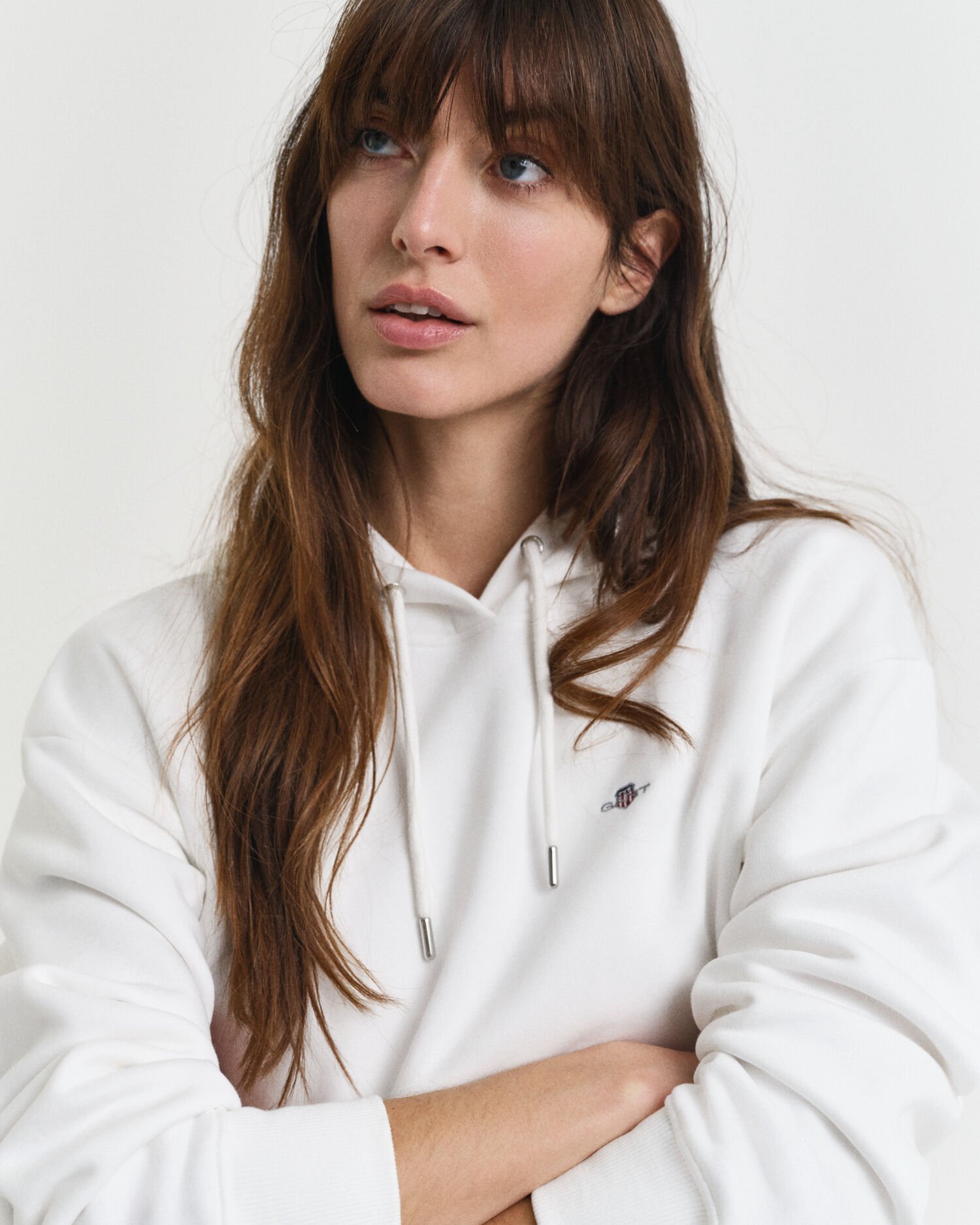 Felpa Shield con cappuccio