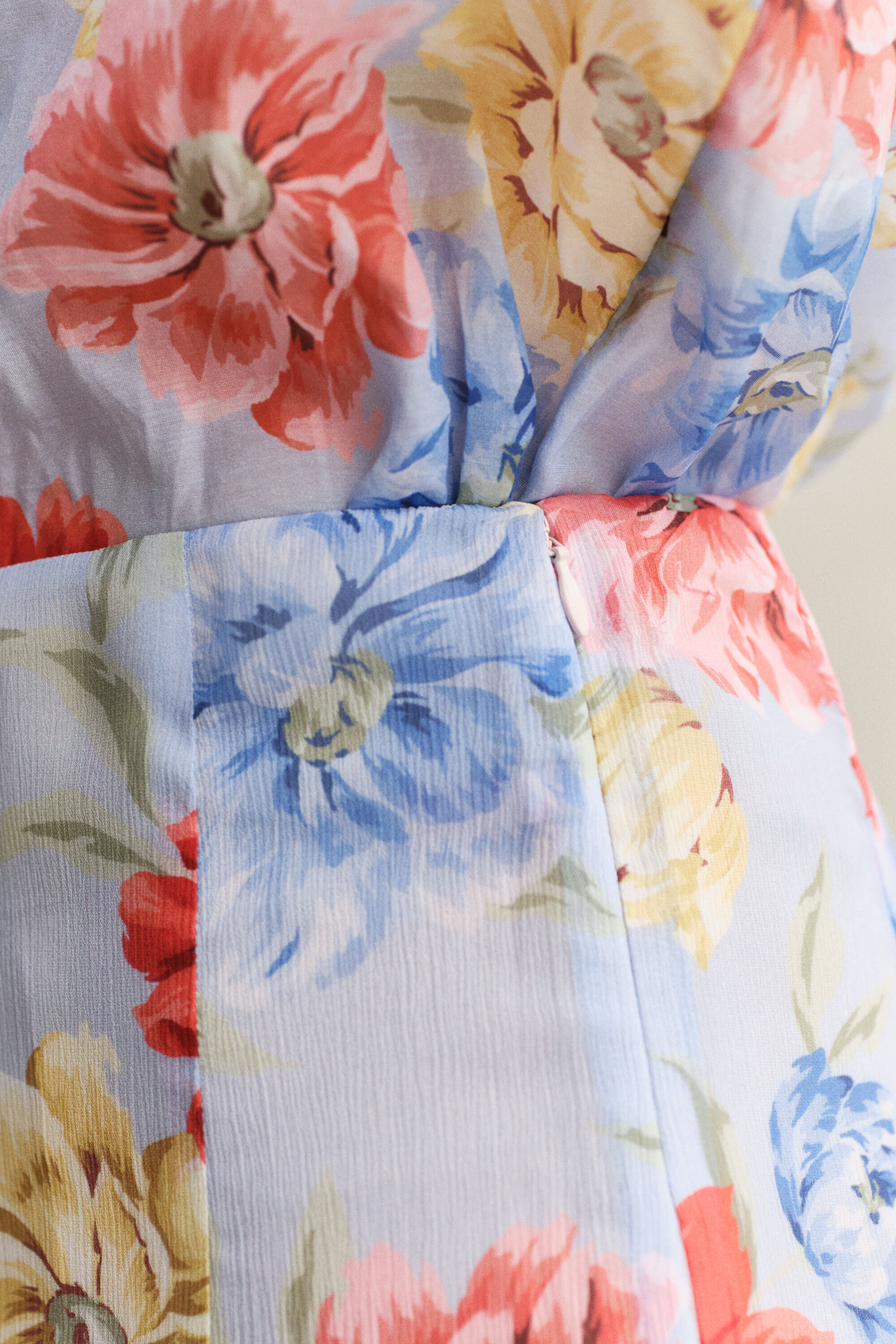 Gonna con stampa floreale