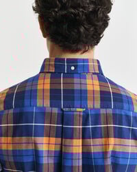 Camicia Oxford classica a quadri regular fit