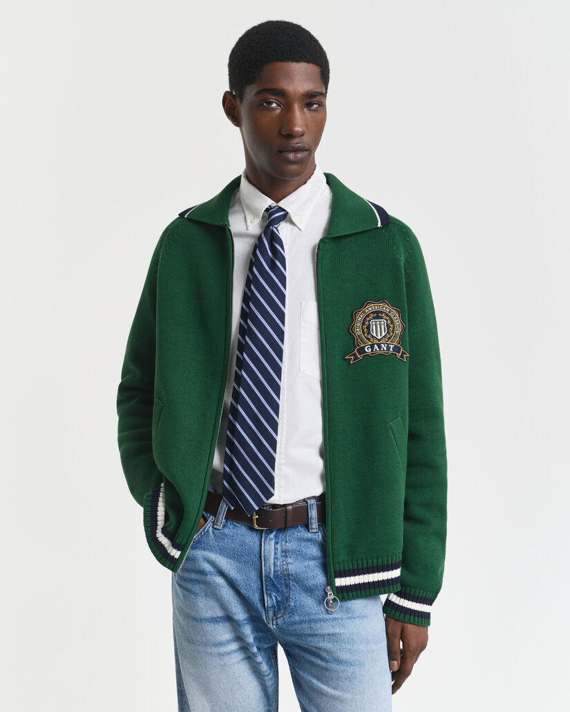 Cardigan con zip GANT 1949 Graphic