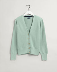 Cardigan in cotone a coste