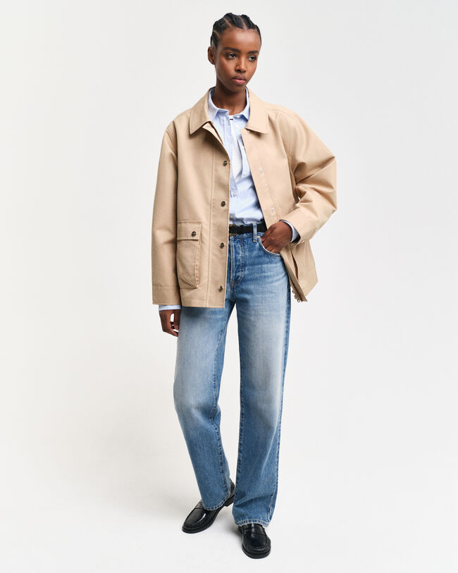 Giacca in twill di cotone