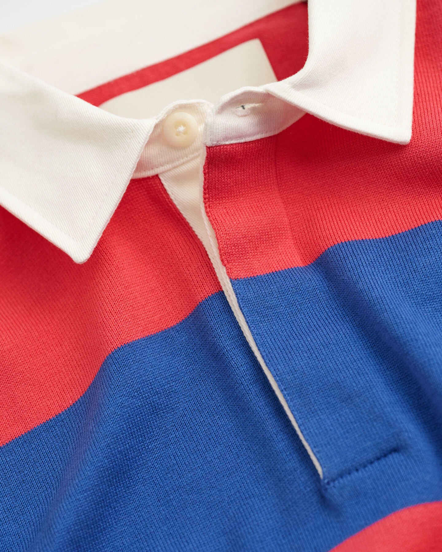 Polo in cotone a righe