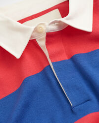 Polo in cotone a righe