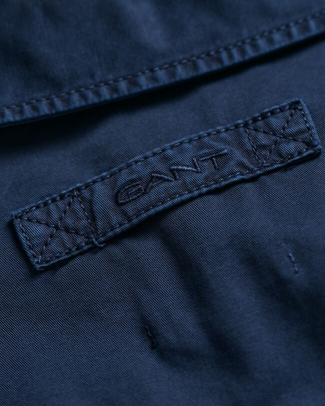 Maglia girocollo in cotone a trecce