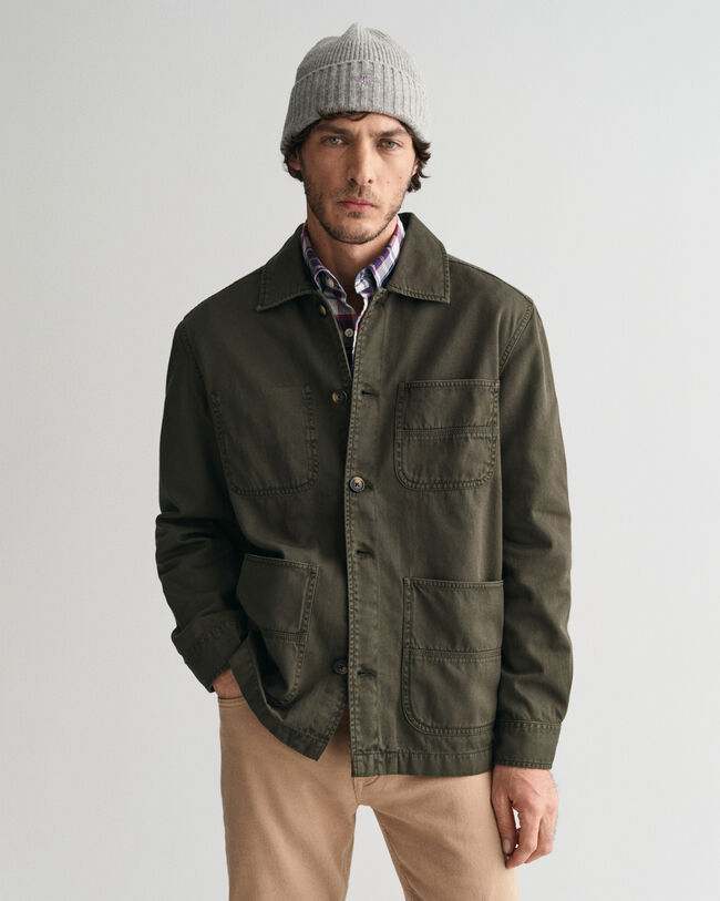 Camicia giacca tinta in capo