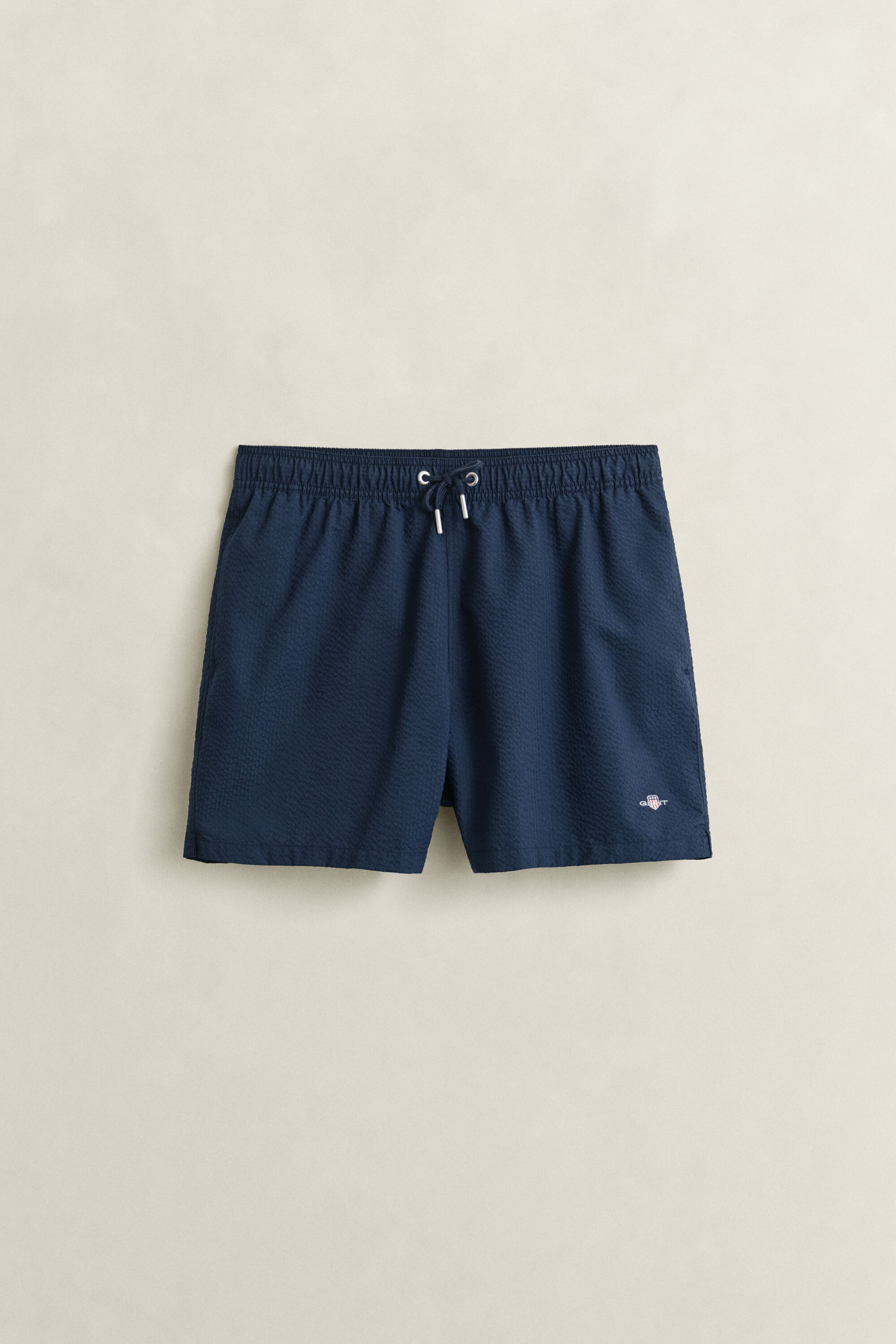 Pantaloncini da bagno in seersucker