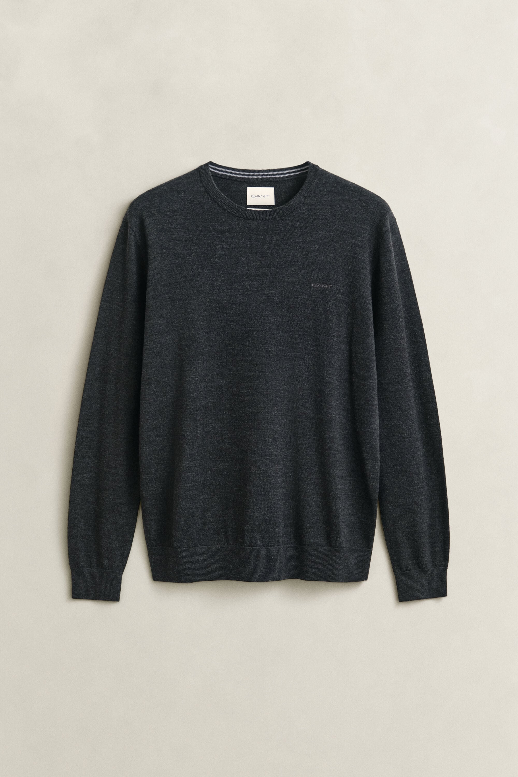 Maglia girocollo in lana merino