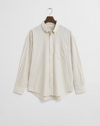 Camicia Luxury Oxford a righe relaxed fit