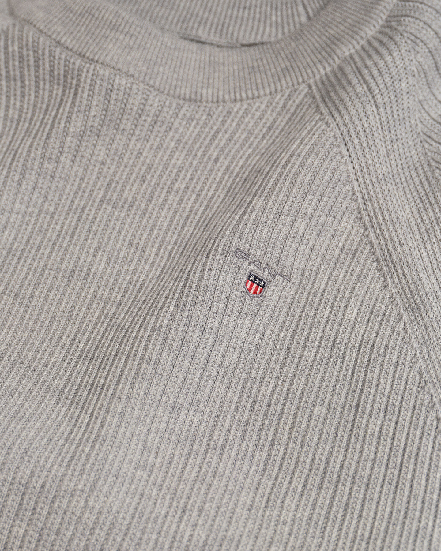 Maglia Casual girocollo in cotone a coste teens