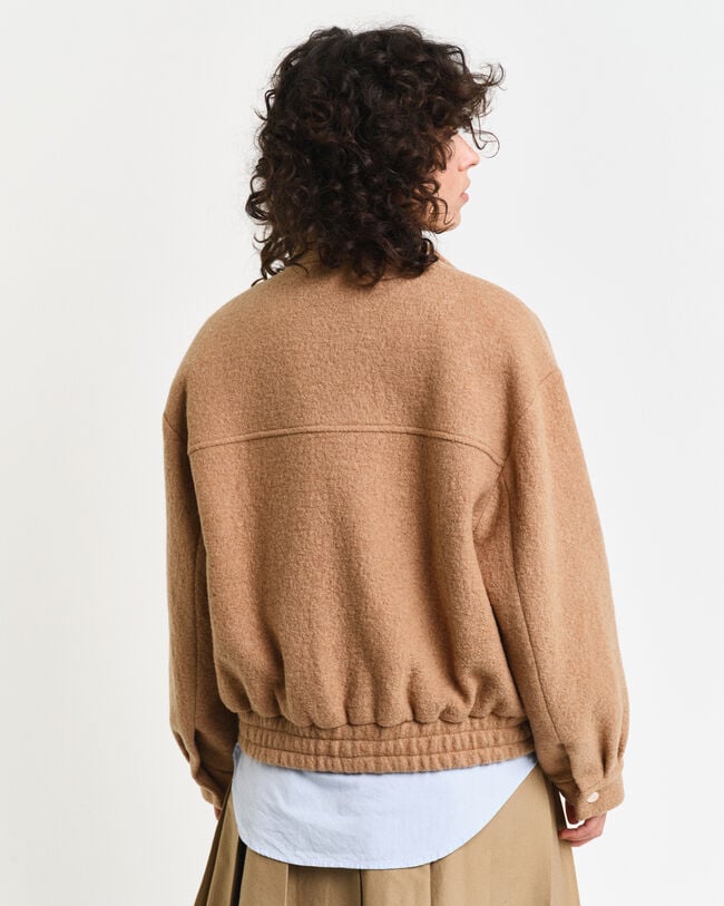 Giacca Harrington in lana