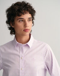 Camicia in broadcloth a quadri percalle regular fit
